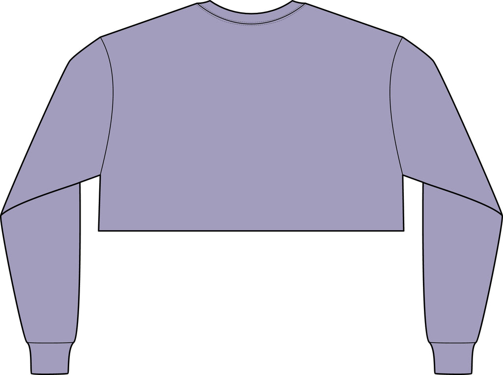 Women's FWD Fashion Crop Long Sleeve Tee