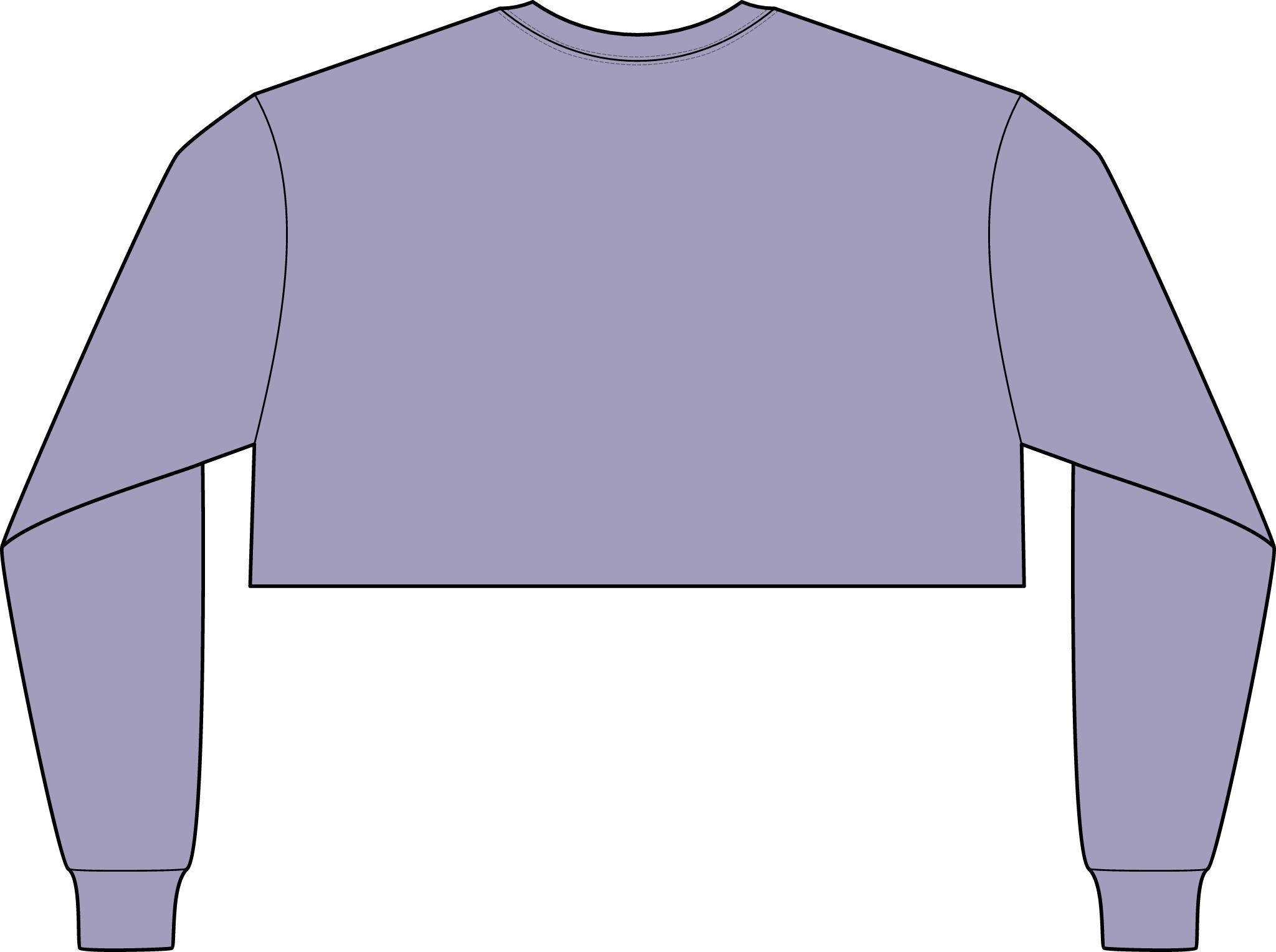 Women's FWD Fashion Crop Long Sleeve Tee